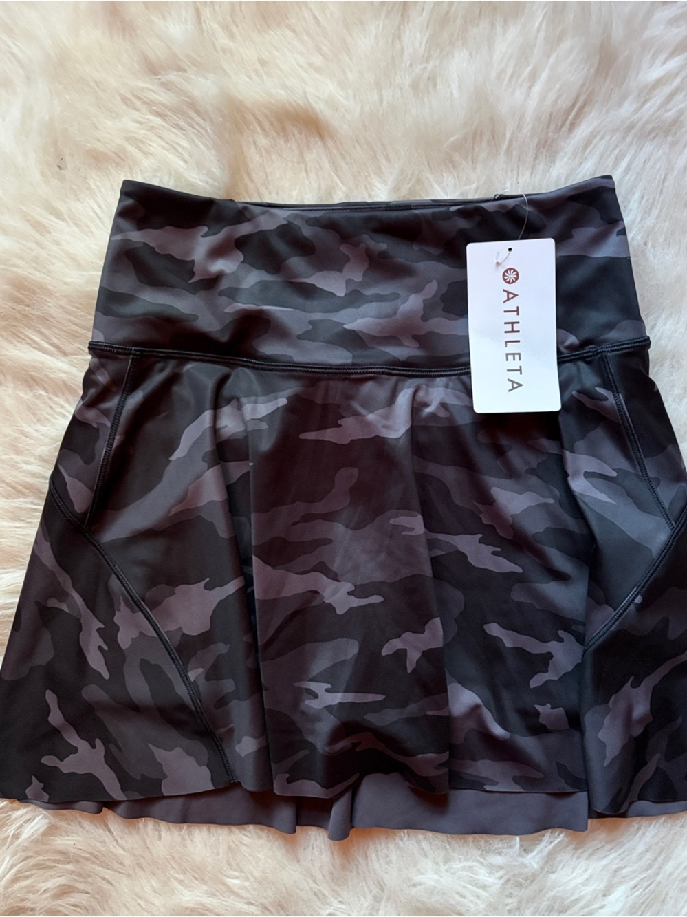 Athleta Ace Gray Camo Skort